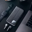 SENSITIVE Book case SAMSUNG S25 FE tok, fekete