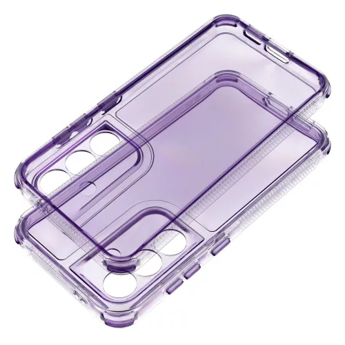 MATRIX CLEAR Case SAMSUNG S25 FE tok, lila