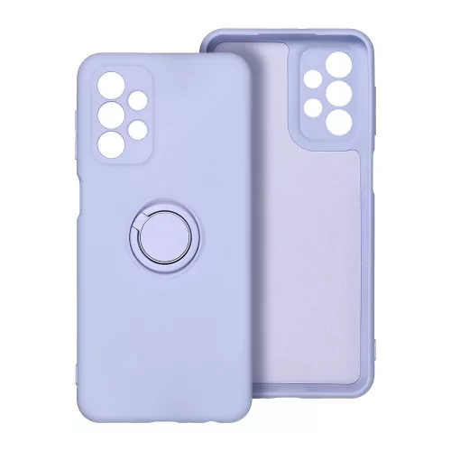 SILICONE RING case SAMSUNG S25 FE tok, lila
