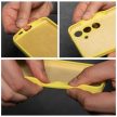 Silicone case 2mm XIAOMI REDMI 15 4G tok, sárga