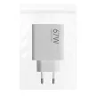 XIAOMI original hálózati töltő USB A QC3.0 3A 67W MDY-15-ET, fehér bulk