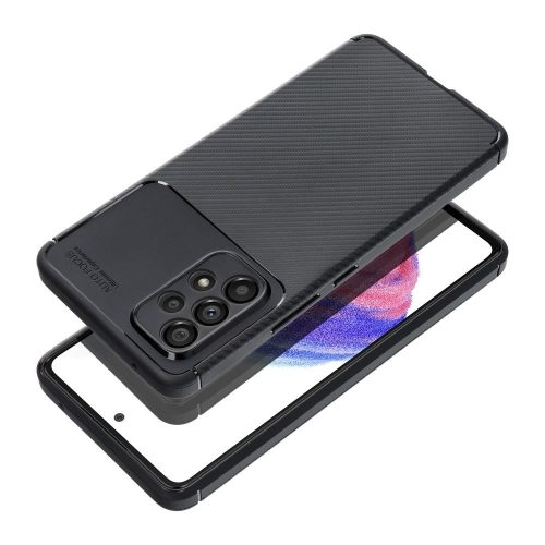 Case CARBON PREMIUM SAMSUNG A17 tok, fekete