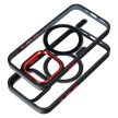 COLOR EDGE MAG COVER case MagSafe SAMSUNG S26 Ultra tok, fekete-piros