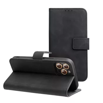 TENDER Book Case SAMSUNG S26 Edge tok, fekete