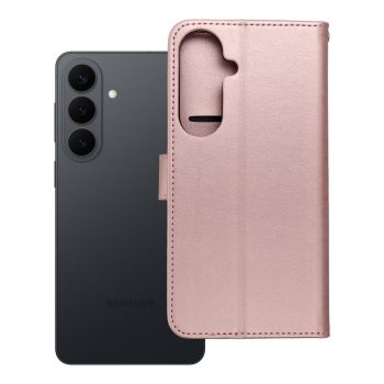 MEZZO Book case SAMSUNG S26 Edge mandala tok, rozéarany