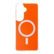 CLEAR FUSION MAG COVER Case MagSafe SAMSUNG S26 Plus tok, hermes tok, narancs