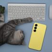 SILICONE case 2mm SAMSUNG S26 Plus tok, sárga