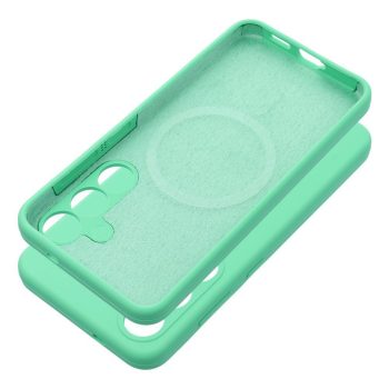 SILICONE case 2mm SAMSUNG S26 Ultra MagSafe tok, menta