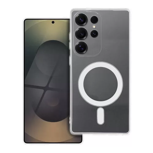 CLEAR Case 2 mm SAMSUNG S26 MagSafe (camera protection) tok, átlátszó