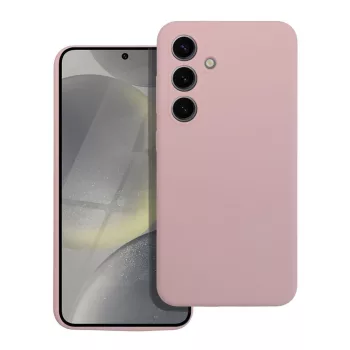 SILICONE case 2mm SAMSUNG S26 Plus sand tok, rózsaszín