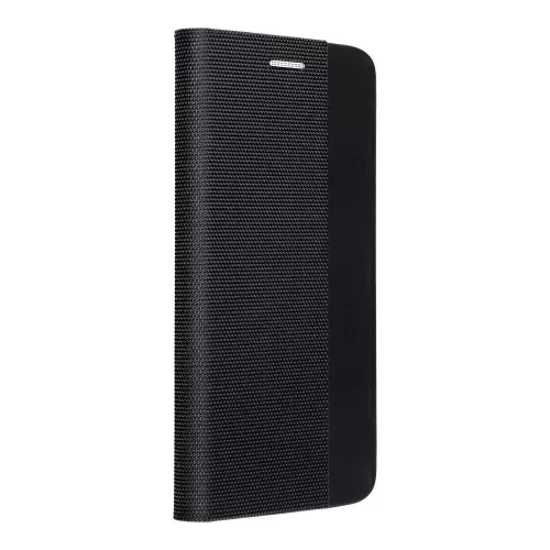 SENSITIVE Book case SAMSUNG A57 5G tok, fekete