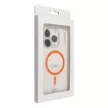 Drop Glue Colorful Ring Mag Cover MagSafe SAMSUNG A37 tok, narancs