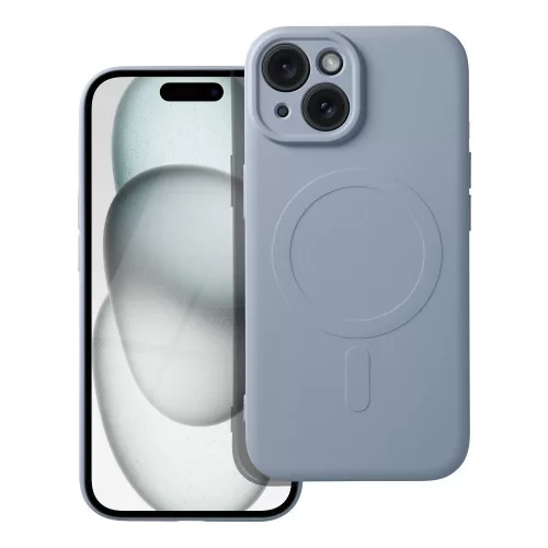 SILICONE MAG COVER case MagSafe SAMSUNG A37 tok, kék