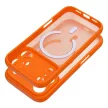 FULL MATTE MAG COVER case MagSafe SAMSUNG A37 tok, narancs