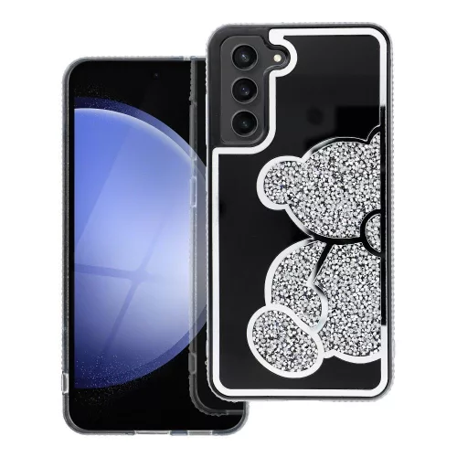 TEDDY BEAR Case SAMSUNG A57 5G tok, ezüst