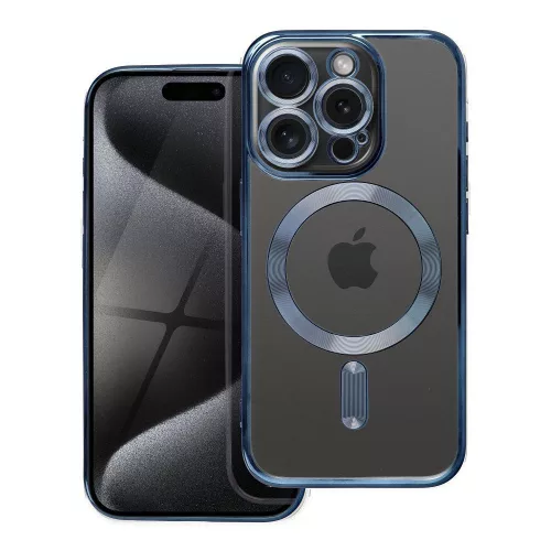 ELECTRO MAG COVER case MagSafe SAMSUNG A57 tok, titánium-kék
