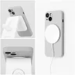 SILICONE MAG COVER case MagSafe SAMSUNG A57 tok, titánium-szürke