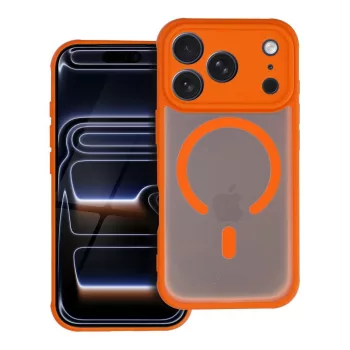 FULL MATTE MAG COVER case MagSafe SAMSUNG A57 tok, narancs