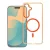 Case FRAME CLEAR HYBRID MAG COVER MagSafe SAMSUNG A57 hermes tok, narancs