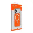 CLEAR FUSION MAG COVER Case MagSafe SAMSUNG A57 hermes tok, narancs