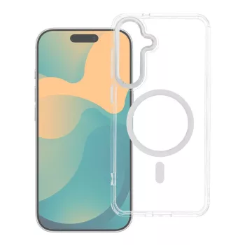   Case FRAME CLEAR HYBRID MAG COVER MagSafe SAMSUNG A37 tok, átlátszó