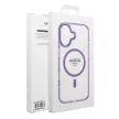 Case FRAME CLEAR HYBRID MAG COVER MagSafe SAMSUNG A37 tok, lila