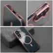Case FRAME CLEAR HYBRID MAG COVER MagSafe SAMSUNG A37 tok, rózsaszín
