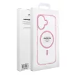 Case FRAME CLEAR HYBRID MAG COVER MagSafe SAMSUNG A37 tok, rózsaszín