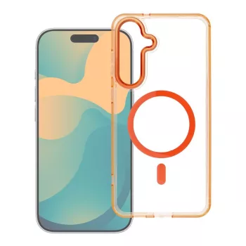   FRAME CLEAR HYBRID MAG COVER MagSafe Case SAMSUNG S26 Ultra hermes tok, narancs