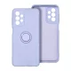 SILICONE RING case SAMSUNG A57 5G tok, lila