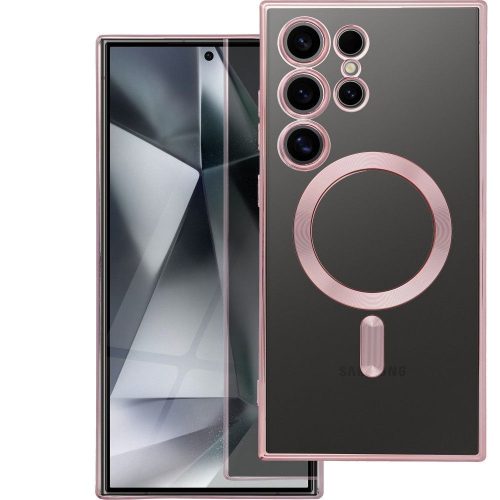 ELECTRO MAG COVER case MagSafe SAMSUNG S26 Pro tok, rozéarany