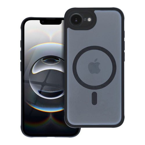 FULL MATTE MAG COVER case MagSafe XIAOMI Redmi Note 15 5G tok, fekete