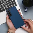 SILICONE case SAMSUNG A57 5G tok, kék