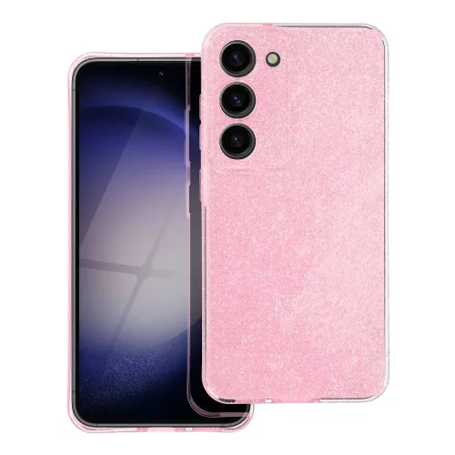 CLEAR CASE 2 mm BLINK SAMSUNG A57 5G tok, rózsaszín