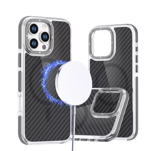 FIBER Case comapitble with MagSafe SAMSUNG A57 5G tok, szürke