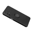 SILICONE RING case SAMSUNG A37 5G tok, fekete