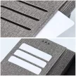 GOMMA Book SAMSUNG A57 5G tok, szürke