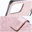 MEZZO Book case SAMSUNG A37 5G mandala tok, rozéarany