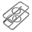 COLOR EDGE MAG COVER case MagSafe IPHONE 17 Pro Max titanium tok, szürke