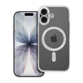 ELECTRO MAG COVER case MagSafe IPHONE 17 tok, ezüst