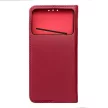 SMART PRO Book leather case SAMSUNG S26 Edge tok, piros