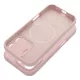 Silicone Case 2mm IPHONE 17 Pro MagSafe sand tok, rózsaszín