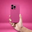 Silicone Case 2mm IPHONE 17 Pro Max MagSafe tok, rózsaszín