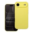 Silicone Case 2mm IPHONE 17 Air MagSafe tok, sárga
