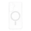 CLEAR MAG COVER case with camera protection MagSafe SAMSUNG S26 Edge tok, átlátszó