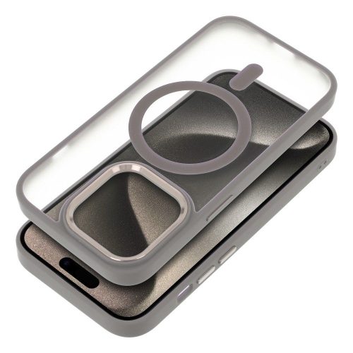 MATTE MAG COVER case MagSafe IPHONE 17 Pro tok, titanium