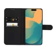 Anti-Theft 4Card RFID Book Case Samsung A37 tok, fekete