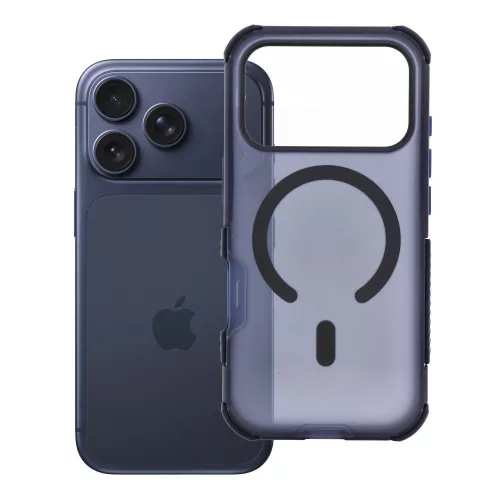 Forcell F-Protect BumperX Premium MagSafe iPhone 17 Pro / 18 Pro tok, sötétkék