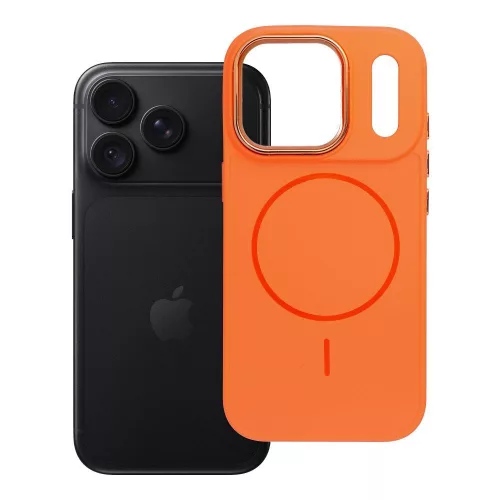 Frame Mag Cover MagSafe iPhone 18 Pro / 17 Pro tok, narancssárga