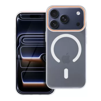 Go Orange MagSafe iPhone 17 Pro / 18 Pro tok, átlátszó